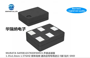 30pcs naujas ir originalus SAFEB1G57KE0F00R15 MURATA garso lentelė filtras 5-pin patch 1.35x1.0