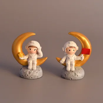 Anime Pav Astronautas Pasakų Sodas Miniatiūriniai Animacinių Filmų Navigator Popieriaus Kranas Erdvėlaivis Dekoro Veiksmų Skaičius, Statulėlės Modelis Žaislai