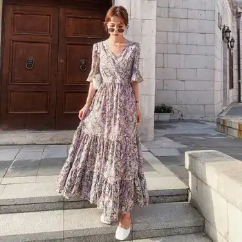 CMAZ Suknelės Moterims Vasaros 2021 korėjos Stiliaus Moteriška Suknelė