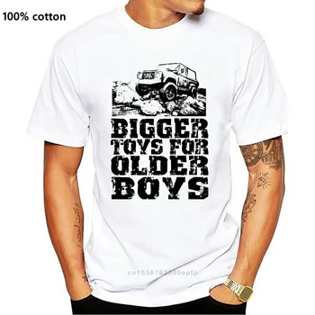 Didesni Žaislai Vyresnio amžiaus Berniukai Off Road 4X4, 90 110 Svx Vyrai T-Shirt Gynėjų Rover Custom Print Tee Marškinėliai