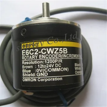 E6C2 papildomos rotary encoder E6C2-CWZ5B 10/20/30/40/50/60/100/200/300/360/400/500/600P/R720/800/1000/1024/1200/1500P/R jungiklis