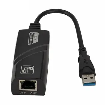 Laidinio USB 3.0 Gigabit Ethernet RJ45 LAN (10/100/1000) Mbps Tinklo Adapteris, Ethernet Tinklo plokštės Dėl PC