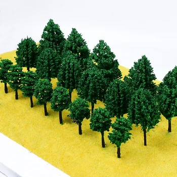 Modelis Medžių Masto Traukinio Parko Geležinkelio Geležinkelio Maketas Wargame Dekoracijos Scena Diorama Žaislai Peizažas Peizažas