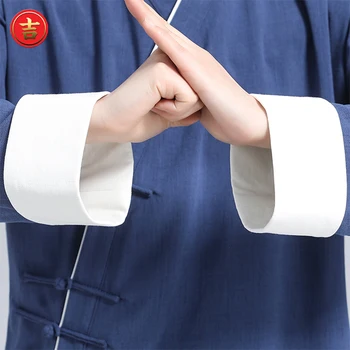 Naujas Tradicinės Kinų Drabužiai Moterims Pavasario Vyrai Kung Fu Drabužių Rinkinius, Tai Chi, Kostiumas, Paltas Hanfu Moterims, Vyrams, Rinkiniai, Medvilnės Skalbiniai