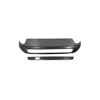 Nerūdijančio plieno Automobilio Priekio Kraunama USB sąsaja rėmo Dangtis Apdaila Automobilį-Stilius Už Mazda 3 2019 2020 Priedai 2vnt