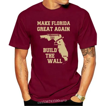 Vyrai t-shirt, KAD FLORIDOJE DIDŽIOSIOS VĖL STATYTI SIENOS SEMINOLES marškinėlius Moterims marškinėliai