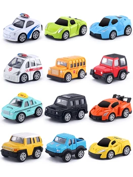Vaikų žaislas lydinio įvairius automobilio modelį kūdikių autobusų atsparus inercinės re-force automobilių berniukas dovanų žaislus vaikams nuo 2 iki 4 metų