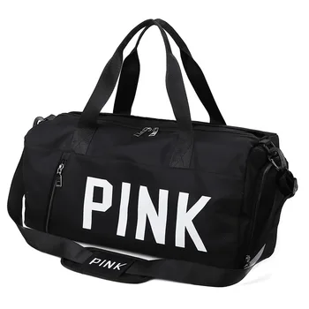 Sporto krepšyje moterų PIN K raidė fitneso maišus sauso ir šlapio atskyrimo Didelės talpos sporto petį krepšys pora rankinėje kelionės