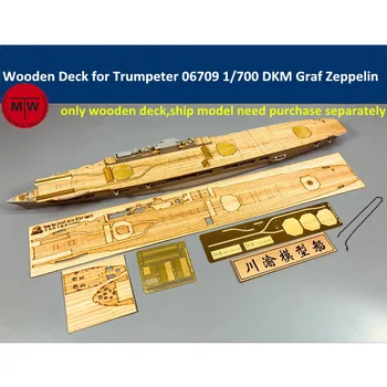 1/700 Masto Zeppelin Mediniai deniai ir Išsamios Iki nustatytos Trimitininkas 06709 Šarvuotis Modelio Rinkinys