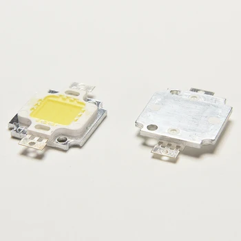 1 VNT 10W Šiltai Balta / Šaltai Balta LED Chip SMD High Power LED Lemputė Granulių Potvynių Žiburiai