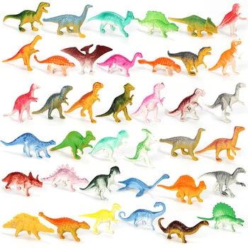 10vnt/daug Mini Dinozauras, Modelis, Modeliavimas Gyvūnų Sumos vaikų Švietimo Surinkimo Žaislai Berniukas Dovanos