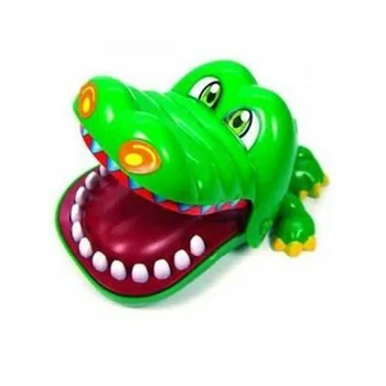 1PCS Didelė Burna Krokodilas Žaislas Puikus, Mielas Pirštas Juokingas Žaidimas Žaisti Žaislai Kūdikiams, Vaikams, Vaikų, Gyvūnų Švietimo Dovana Žalia