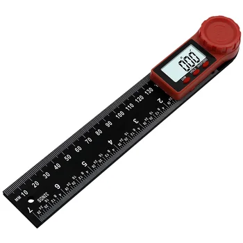 200mm skaitmeninė priemonė kampas inclinometer kampu skaitmeninis masto elektroninių goniometer matlankis kampas detektorius