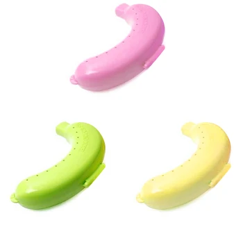 2019 Plastiko Bananų Raštas Konteinerių Lango Turėtojas Atveju Maisto Pietūs Vaisių Saugojimo