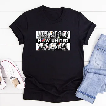 2020 m. Dabar Jungtinėje Geriau Albumas Marškinėlius Print T Shirt Vyrai/moterys Negabaritinių O-kaklo trumpomis Rankovėmis Harajuku Hip-Hop Streetwear Marškinėliai