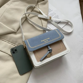 2020 metų vasaros naują stilių pečių maišą mados mažas kvadratas maišelį nukentėjo spalva mažas maišelis lady krepšys krepšys mobilųjį telefoną, krepšys, piniginė