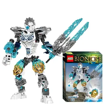 2020 Naujas Bioniclemask Kopaka Ledo Duomenys 611-4 Kūrimo Bloką, Žaislų Rinkinys Vaikams Suderinama Su Lepining 71311 Bionicle Dovana