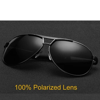 2020 Naujas Klasikinis Vyrų Polaroid Poliarizuoti Akiniai nuo saulės Vairuotojo Pilotas Sunglass Žmogus, Akinius, Saulės Akinius UV400 Aukštos Kokybės