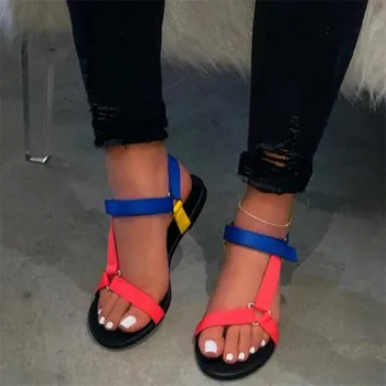 2020 naujas moterų pavasario/vasaros naujas soft-slip non-slip sandalai putos padas patvarus ponios sandalai lauko paplūdimio šlepetės MS