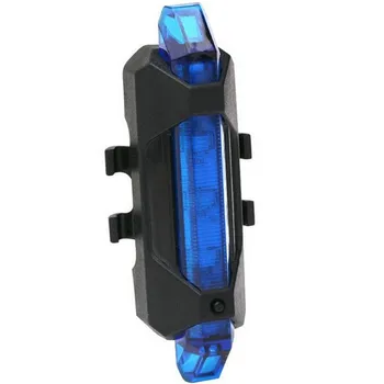 2021 Dviračio Žibintas atsparus Vandeniui Galiniai Šviesos diodų (LED) USB Įkrovimo Kalnų Dviratį Dviračiu Šviesos Taillamp Saugos Įspėjamoji Lemputė