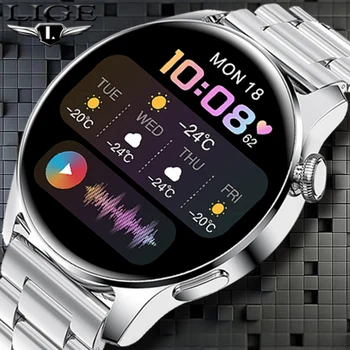 2021 LIGE Naujas Smartwatch 