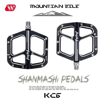 2021 Naujas SHANMASHI KC6 Mountain Bike Cross-country Pedalo CNC Pedalo Dviračiu Plataus Pedalo Aliuminio Lydinio Pedalų Dviračių Dalys