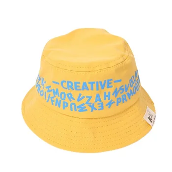 2021 Panamos skrybėlės ir berniukams, ir mergaitėms.Mados laišką žvejys skrybėlę, vaikai harajuku kibiro kepurę Vaikų Panama kepurė nemokamas pristatymas