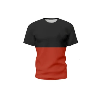 2021 vyrų rinkiniai paprasta vasaros trumparankoviai marškinėliai kostiumas juodas naujas raudonas mados dviejų dalių gatvės trumparankoviai 3D spausdinimo 5XL