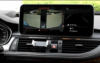 2din 12.3 colių Android automobilio radijo, GPS navigacijos, grotuvo Audi A6 A6L A7 2012-2019 auto audio stereo DVD multimedia imtuvas