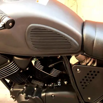 2VNT Motociklų Lipdukas Anti Slip Kuro Bako Trinkelėmis Pusėje Dujų Kelio Danga Juoda Skaidri Už Harley Cafe Racer Universalus Klasikinis