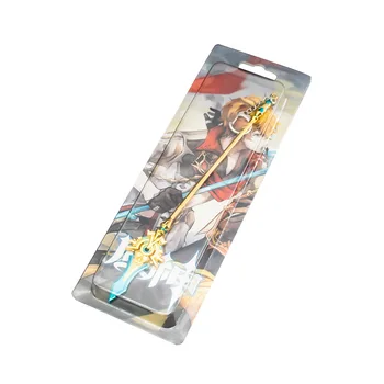 30cm Genshin Poveikio Lydinio Kardas ZhongLi Eula Padanges Pasididžiavimas Anime Cos Žaidimas Pav Ginklas Modelis Žaislai Keychain Collection Dovanų