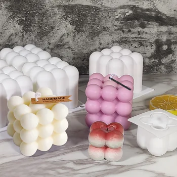 3D Magija Kamuolys Mousse Cake Silikono Formos Aromaterapija Silikono Žvakių Pelėsių 