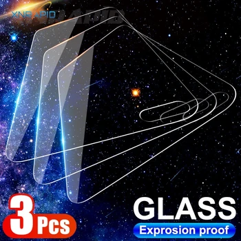 3Pcs Grūdintas Stiklas Huawei 30 P40 P20 Pro Stiklo Screen Protector For Huawei P20 30 P40 Lite E P50 Apsauginės Stiklo Plėvelės