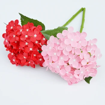 40PCS Dirbtinės Gėlės Mažų Hydrangea Muilo Gėlės Galvos Amžinojo Vestuvių Gėlės Valentino dieną, Motinos Dieną 
