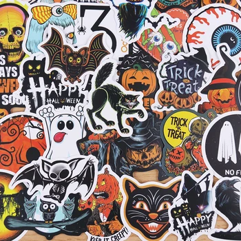 50PCS Vandeniui Helovinas Demonas Karikatūros Lipdukas Apdailos Nešiojamojo kompiuterio Lipdukai Scrapbooking 