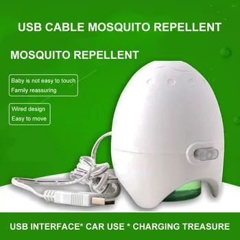 5V USB Uodų Gaudyklė Elektrinė Vabzdžių Repeller Atstumiantis Anti Uodai Skysčio Namų Laidinio Uodus Ritė Vandens Repeller Žudikas