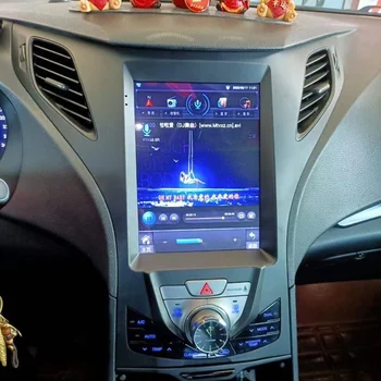 6G 128G Tesla Ekranas Hyundai AZERA Didybė 2011 m. 2012 Automobilio Radijo, GPS Navigacija, Garso Android Multimedia Vaizdo Grotuvas Stereo