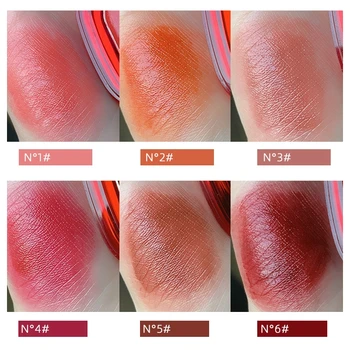 7 Spalvų Sexy Raudoni Lūpų Dažai Vandeniui Drėkinamasis Lūpų Glazūra Spalva, Ilgalaikis Non-Stick Taurės Lip Stick Makiažas Korėjos Kosmetika