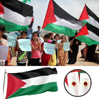 90x150cm PLE PS Palestinos Vėliavos Laisvos Gazos ruožo Palestinos Laisvę, Sodas, Lauko Apdailos Festivalis Pennats Paradas Vėliavas ir Plakatus