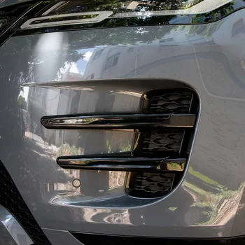 ABS Juoda Automobilių Rose gold Priekinis Rūko Žibintas, Rėmelis Apdaila Išorės apdailos Reikmenys Land Rover Range Rover Evoque L551 2019-20