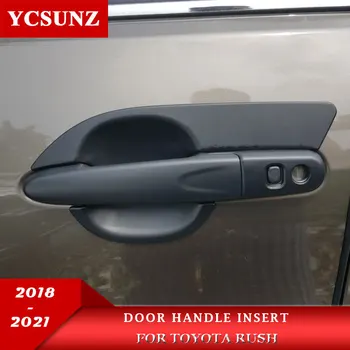 ABS pusės durų rankena bowl gynėjas toyota rush 2018 2019 2020 2021 chrome 