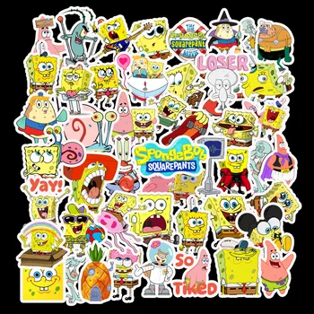 Animacinių Filmų Sponge Bob Gimtadienio Apdaila, Vienkartiniai Indai, Popieriniai Plokštė Taurės Vėliava Mergaitė Berniukas Kūdikio Dušas Šalis, Prekes Vaikams