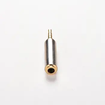 Aukso 2,5 Mm Male-3.5 Mm Female Audio Stereo Adapteris Kištuko Keitiklį Ausinių Lizdas 1PC
