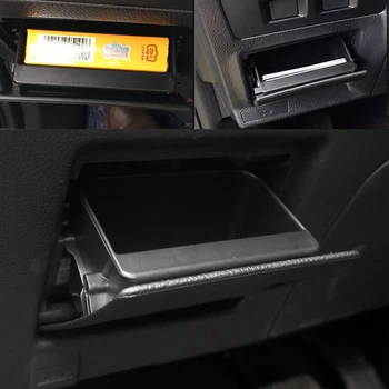 Automobilio Saugiklių dėžė Monetų Talpyklos Bin Laikymo Plokštelės Laikiklį, Juoda ABS Plastiko Saugiklių Dėžutės Reikmenys Subaru XV Impreza WRX