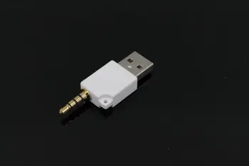 Automobilis Naujas Konverteris Adapteris USB 2.0 male-3.5 mm Male AUX Audio Patvarus Automobilis Kištuko Lizdas