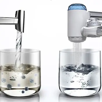 Bakstelėkite Vandens Valymo 7 Lygio Filtravimo Vandens Išleidimo Čiaupo Filtras, Virtuvė, Vonios Reikmenys Filtras Rūdžių Nuosėdas Galima Skalbti