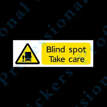 Blind Spot - Rūpintis aplinkosaugos ¾enklelis / Ženklas - TFL - SUNKVEZIMIU - LONDONAS - DVIRATININKAS (MISC230) Vandeniui Vinilo lipdukai automobilių Motos