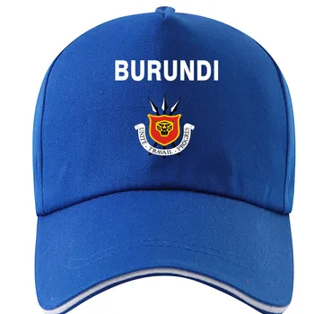 BURUNDIS skrybėlę nemokamai užsakymą pavadinimas numeris bdi šalies bžūp tautos vėliava bi prancūzijos burundžio nuotraukų spausdinimo logo beisbolo kepuraitę