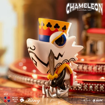 Chameleonas autentiški septintąją žaisti pokerio karalystės serijos blind lauke WAZZUP tendencija žaislas pav papuošalų draugu dovana