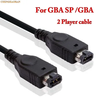 ChengHaoRan 10vnt Juoda 1.2 M 2 Player GBA GBA SP Link Cable Laidą 